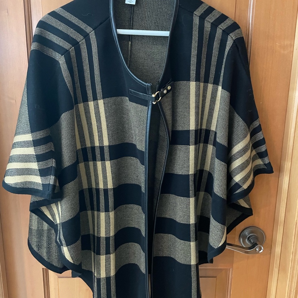 White House Black Market Dressy Poncho